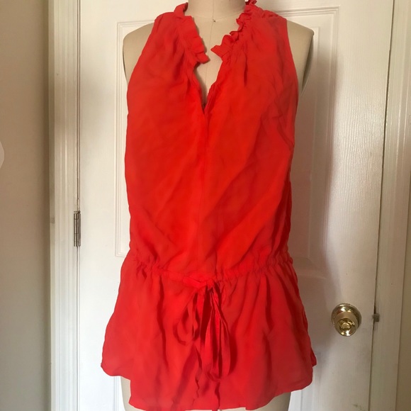 Mossimo Ruffle Neckline Top - Picture 2 of 6